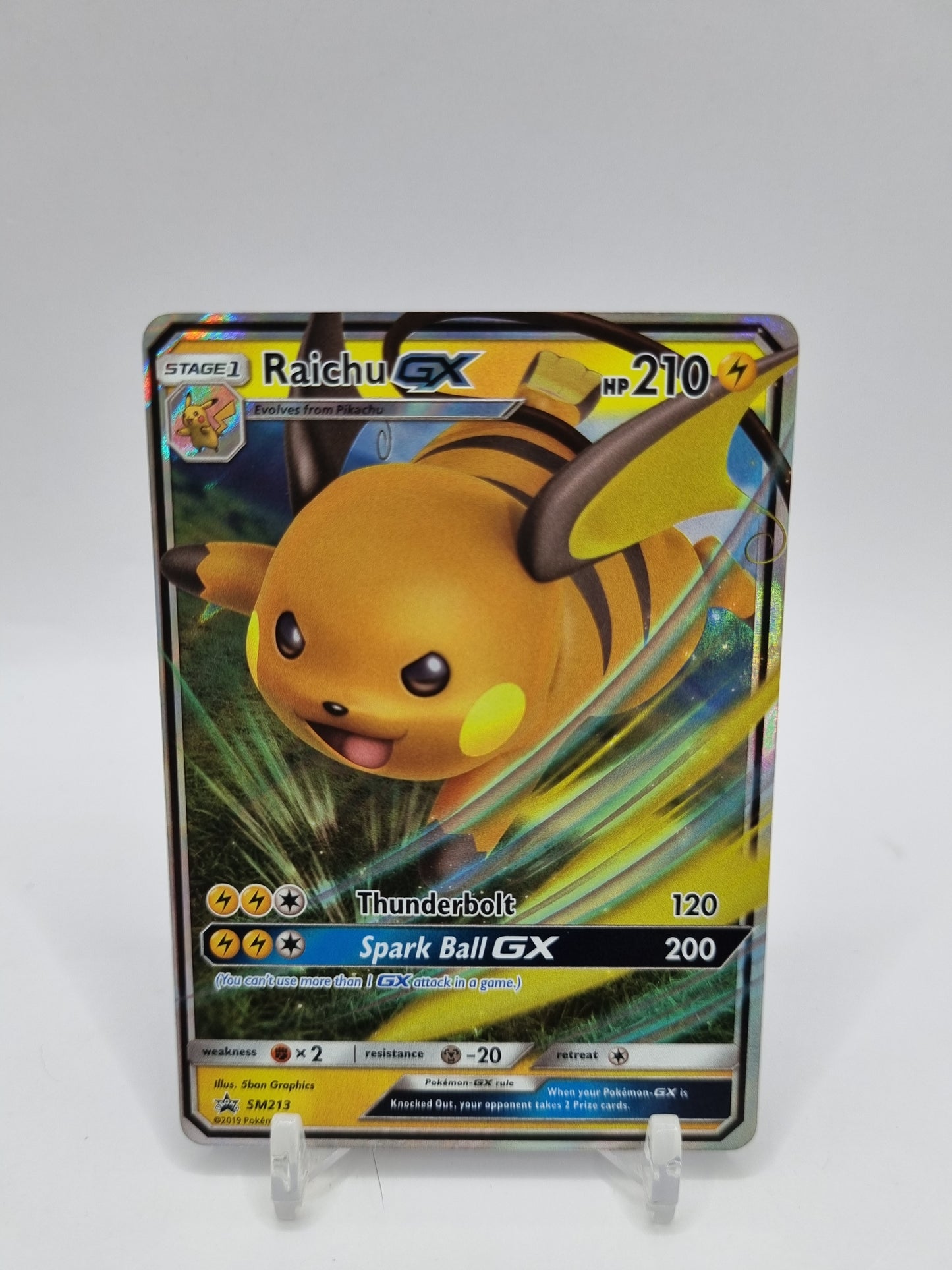 Raichu Gx Promo SM213