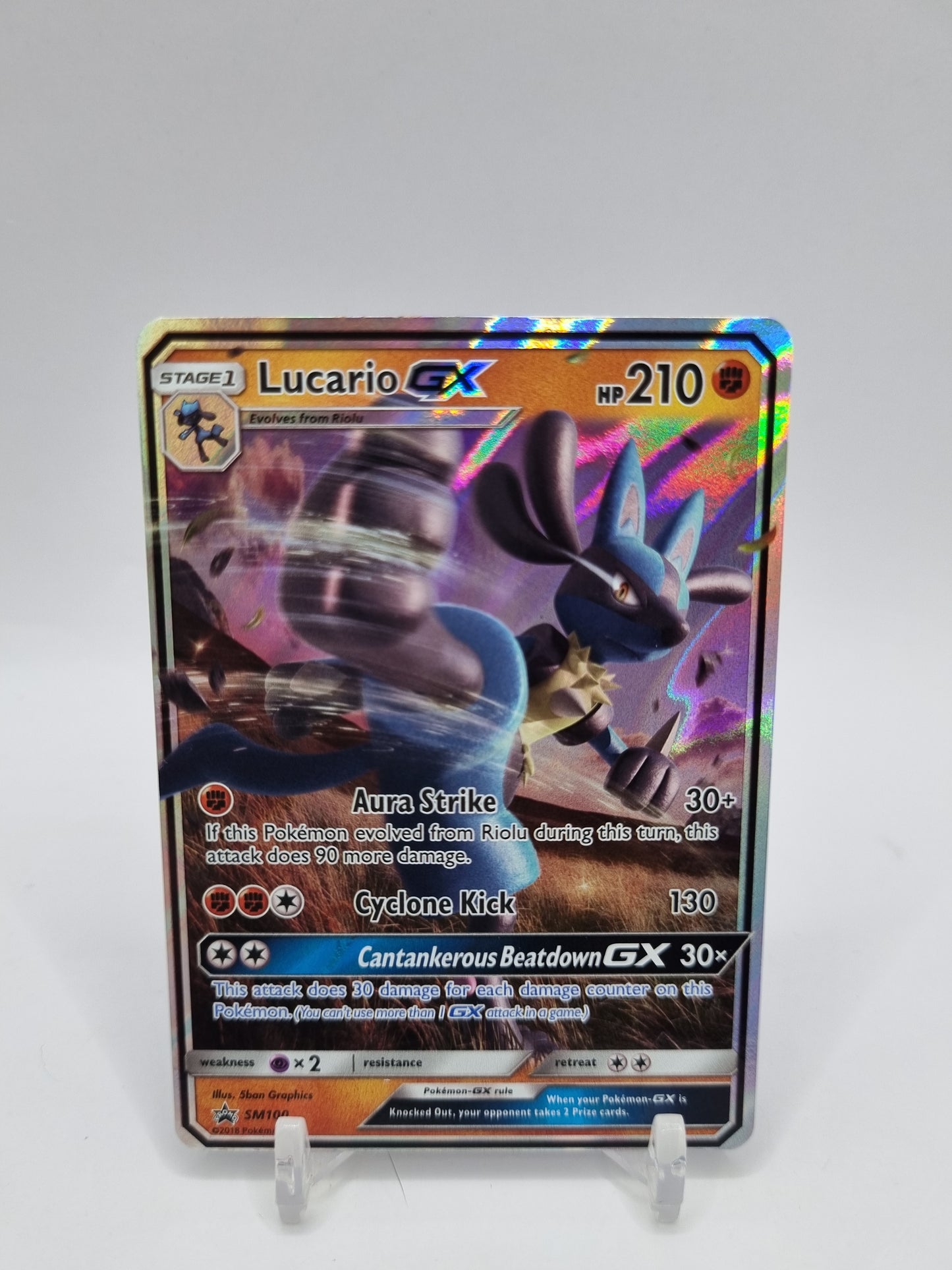 Lucario Gx Promo SM100