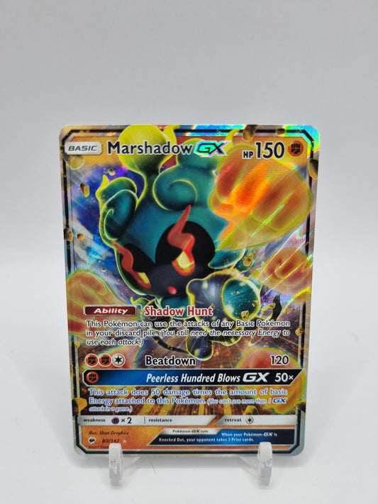 Marshadow Gx Burning Shadows 80/147