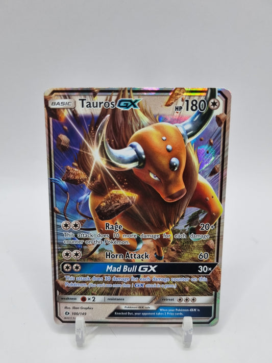 Tauros Gx Sun And Moon Base Set 100/149