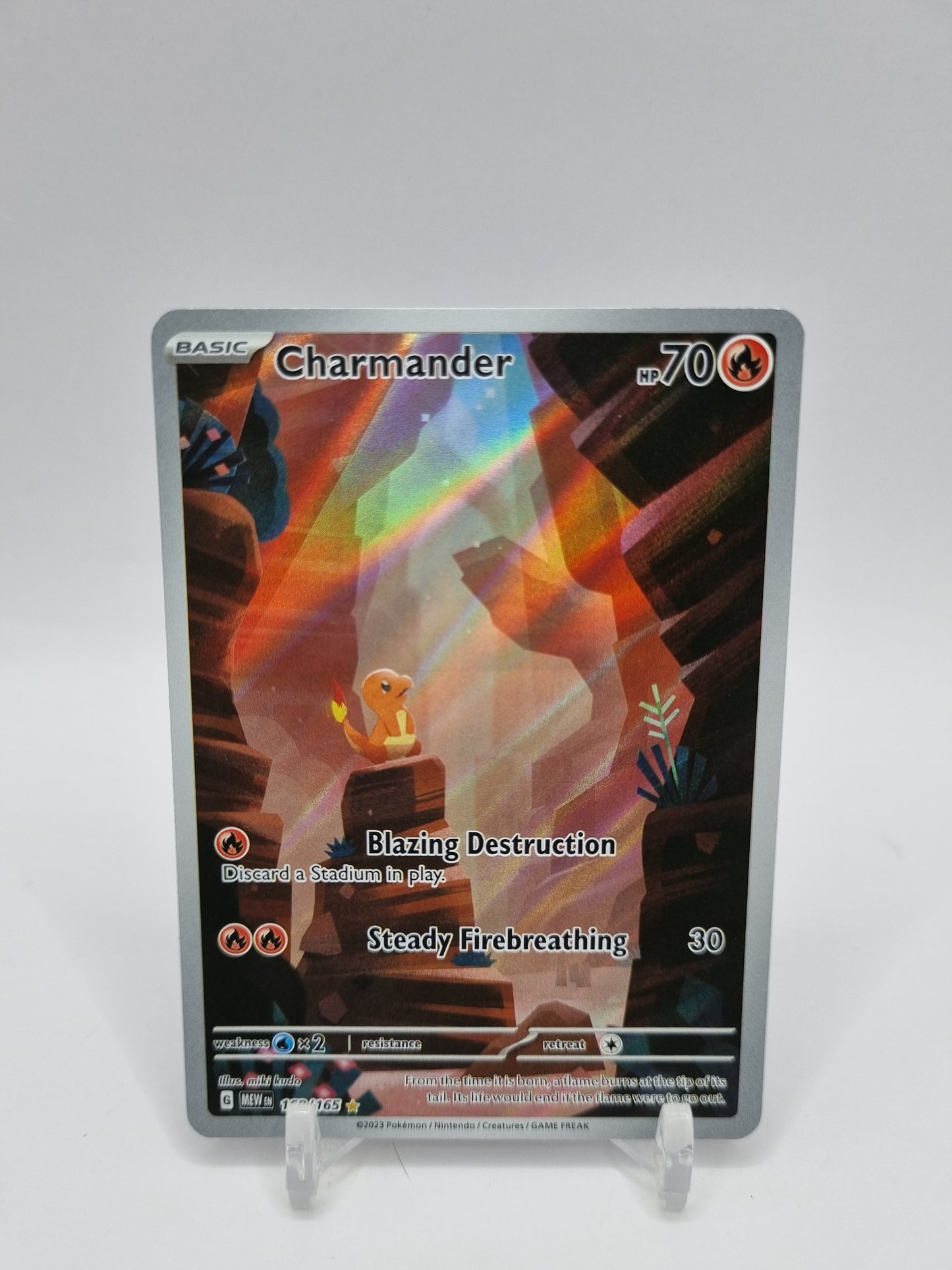 Charmander Full Art 151 168/165