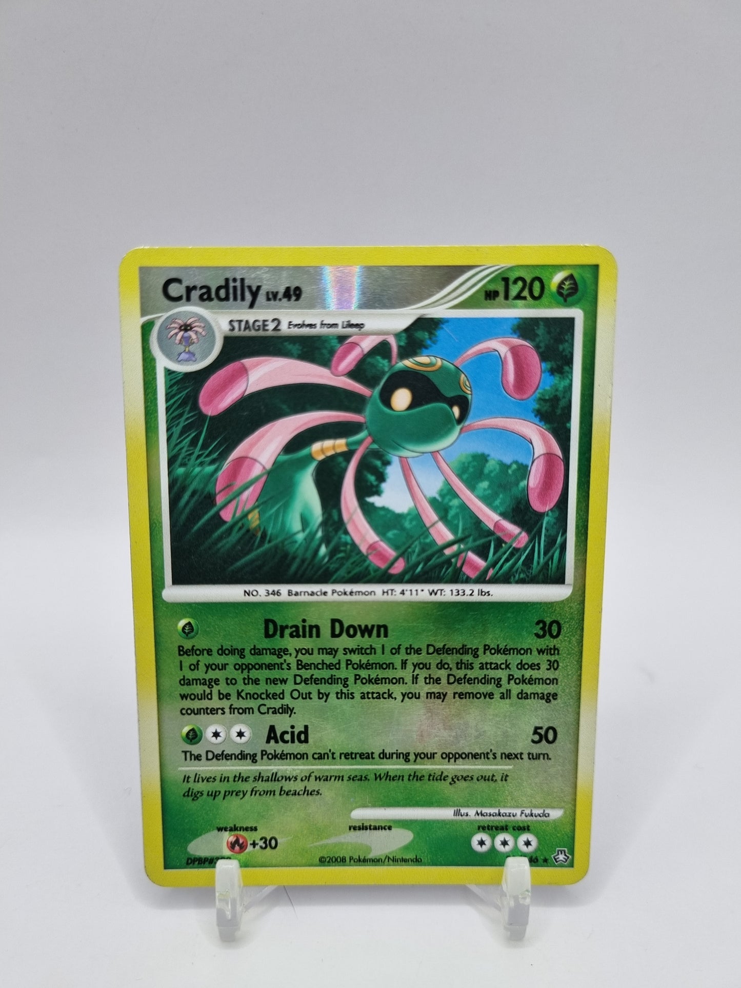 Cradily Lv.49 Reverse Holo Rare Legends Awakened 21/146