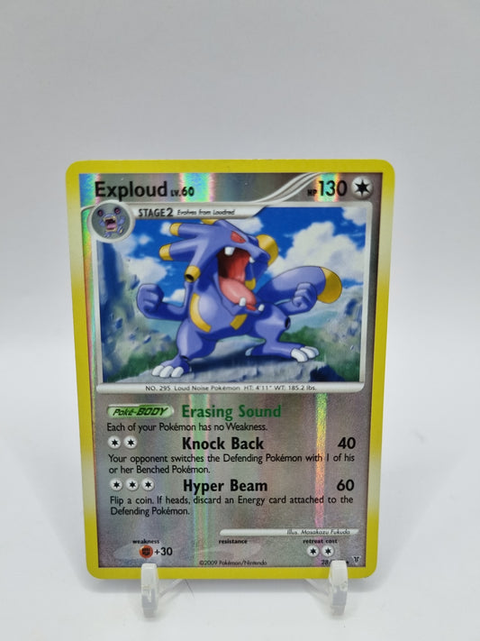 Exploud Lv.60 Reverse Holo Rare Supreme Victors 28/147