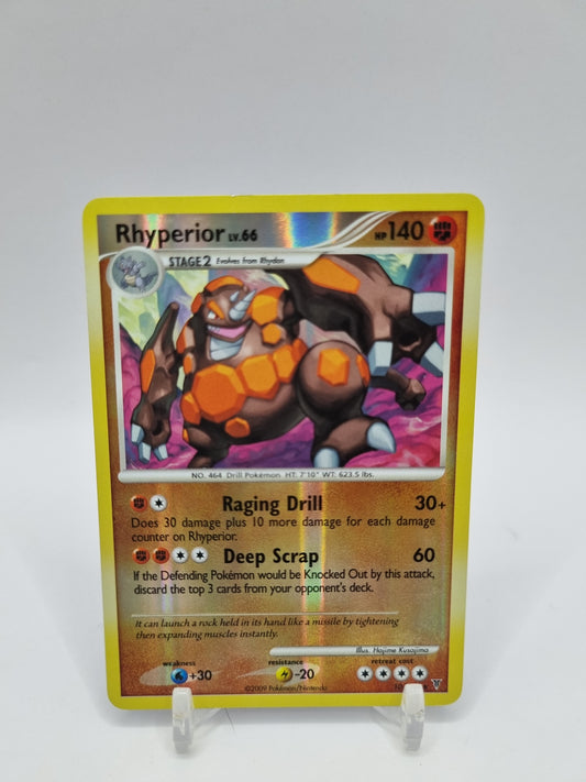 Rhyperior Lv.66 Reverse Holo Rare Supreme Victors 10/147