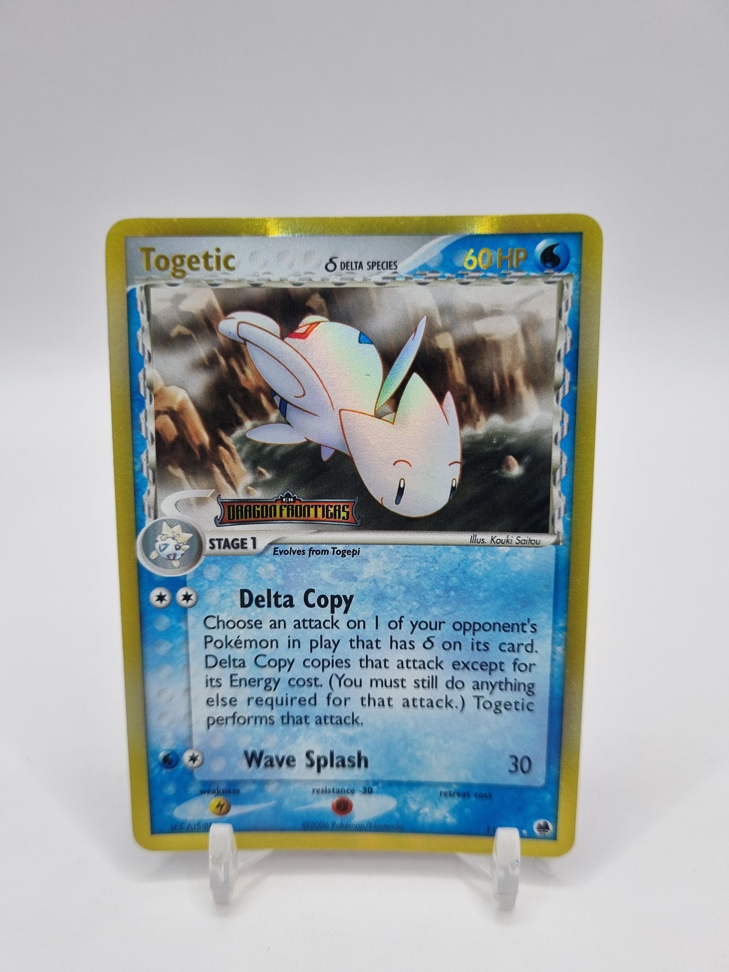 Togetic Reverse Holo Rare Stamped Dragon Frontiers 11/101