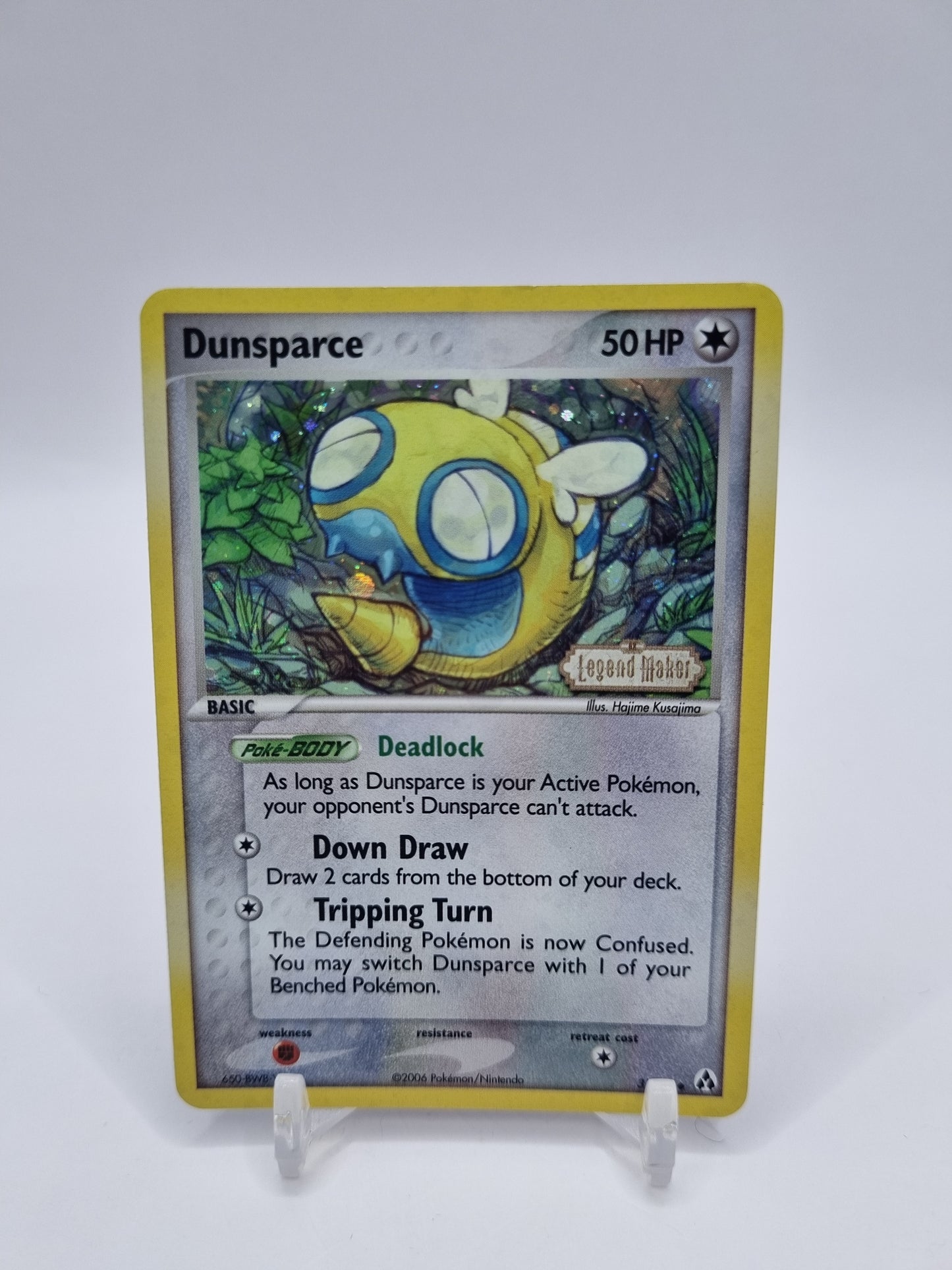 Dunsparce Reverse Holo Stamped Legend Maker 31/92