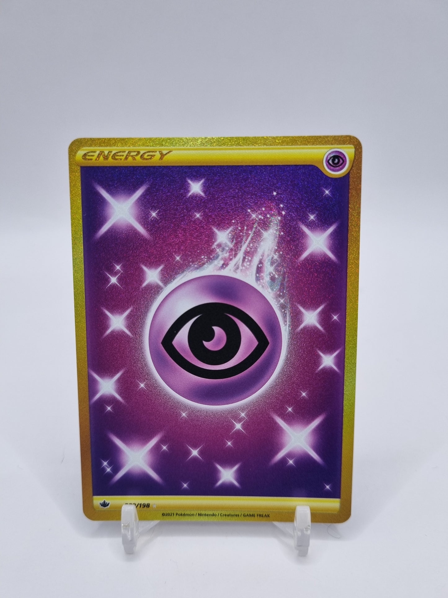 Psychic Energy Gold Secret Rare Chilling Reign 232/198