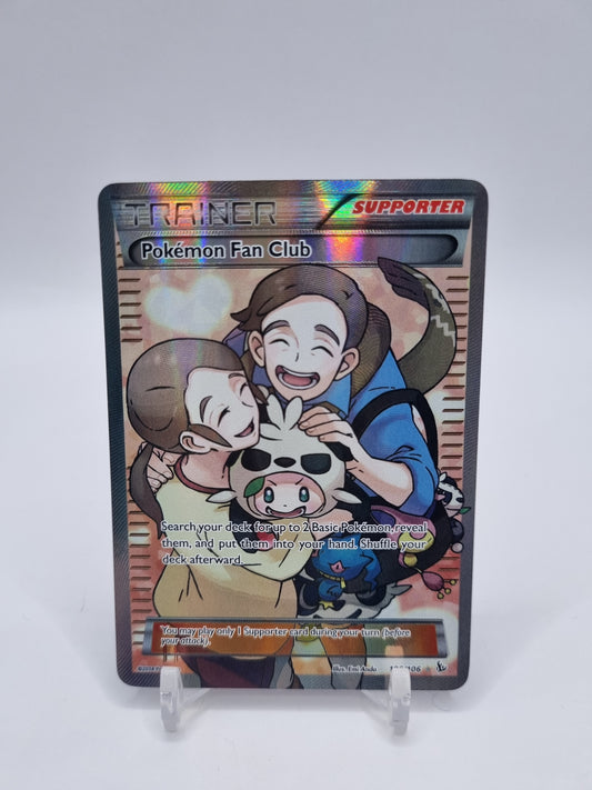 Pokemon Fan Club Full Art Flash Fire 106/106