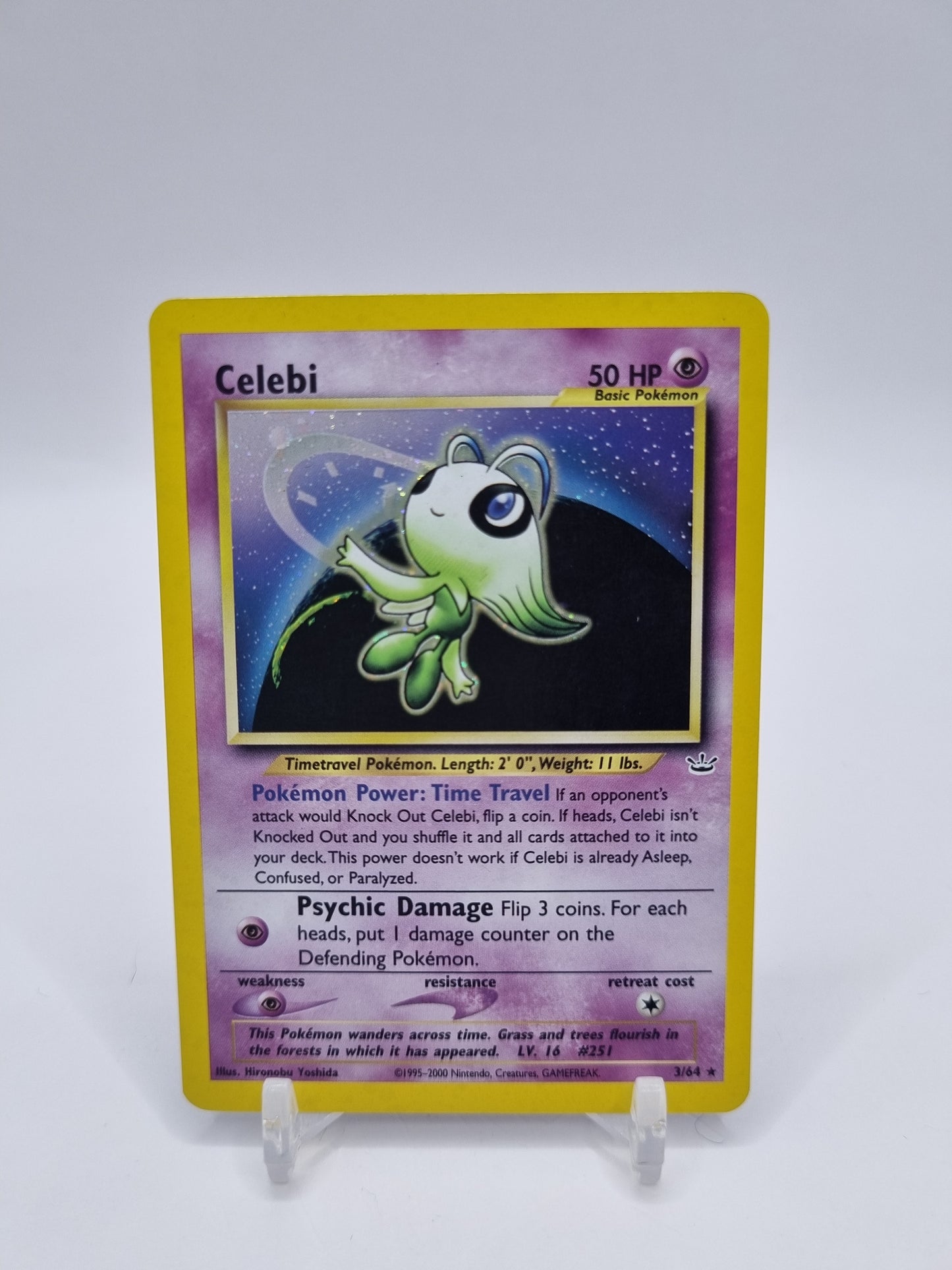 Celebi Holo Neo Revelation 3/64