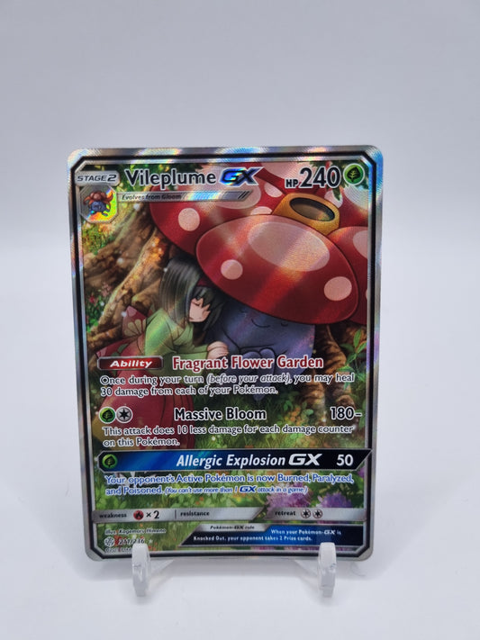 Vileplume Gx Alt Art Secret Rare Cosmic Eclipse 211/236