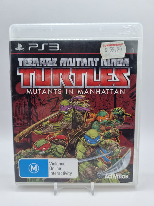 Teenage Mutant Ninja Turtles Mutants In Manhattan PS3