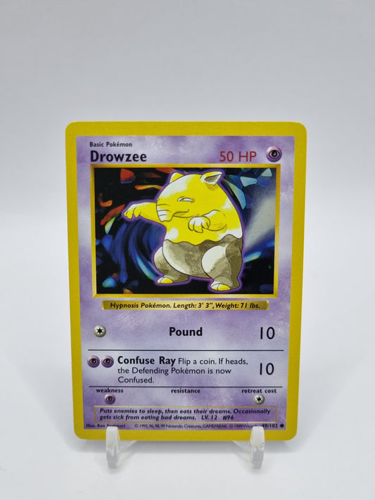 Drowzee Shadowless Base Set 49/102