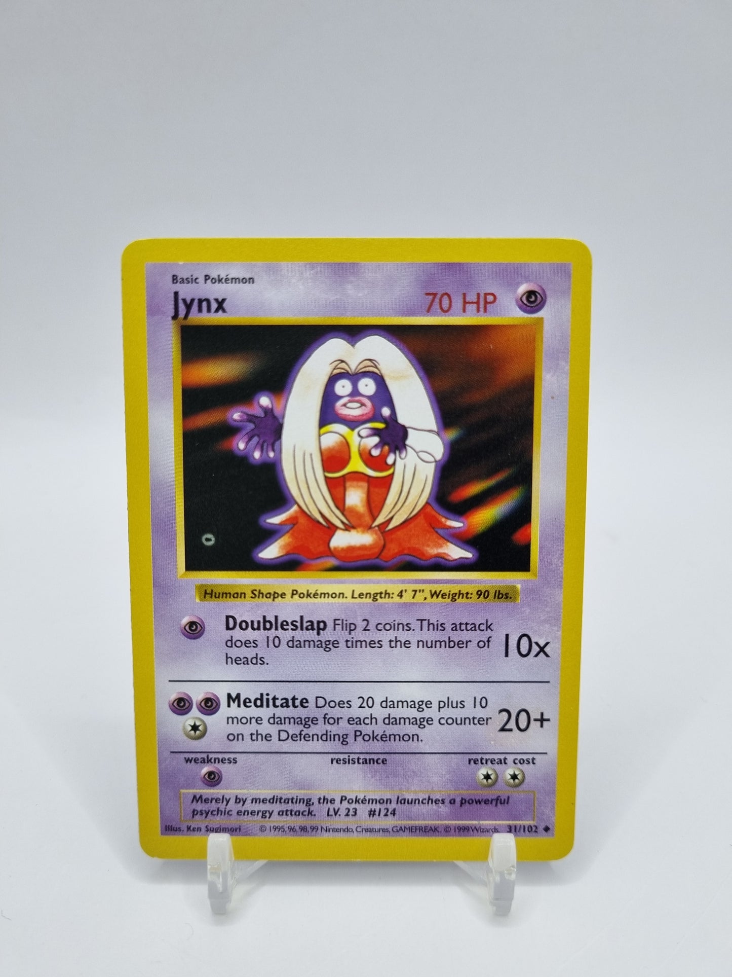 Jynx Shadowless Base Set 31/102