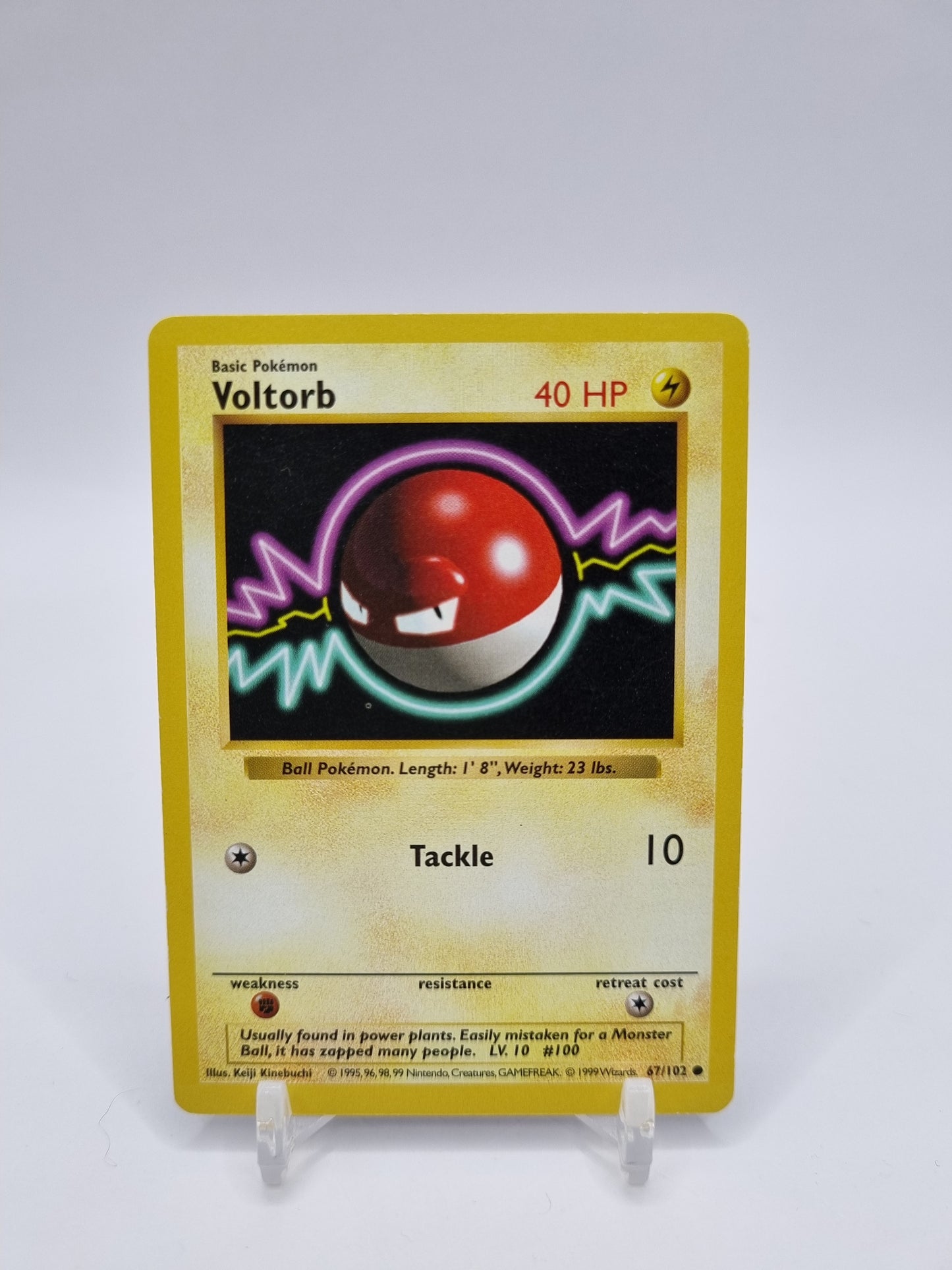 Voltorb Shadowless Base Set 67/102