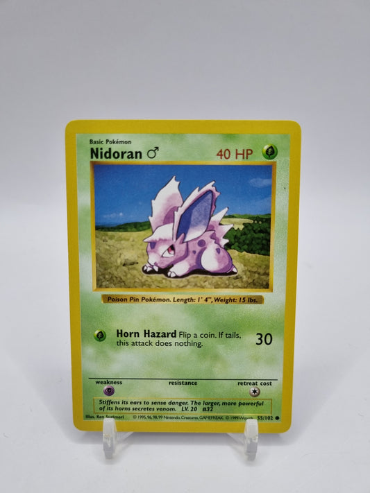 Nidoran Shadowless Base Set 55/102