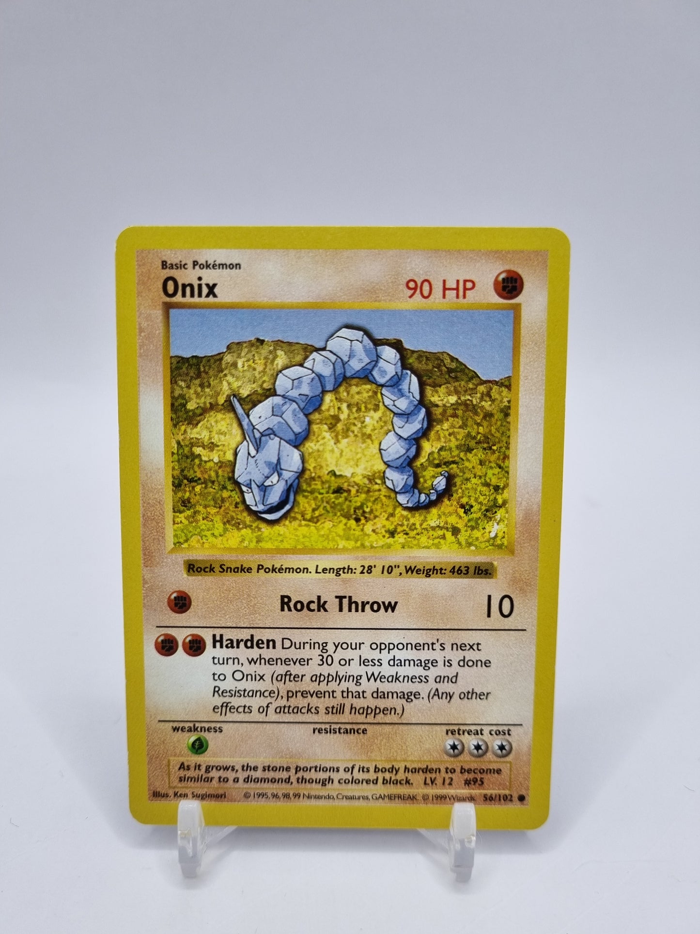 Onix Shadowless Base Set 56/102