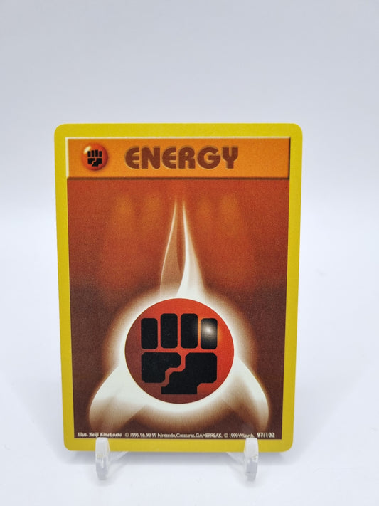 Fighting Energy Shadowless Base Set 97/102