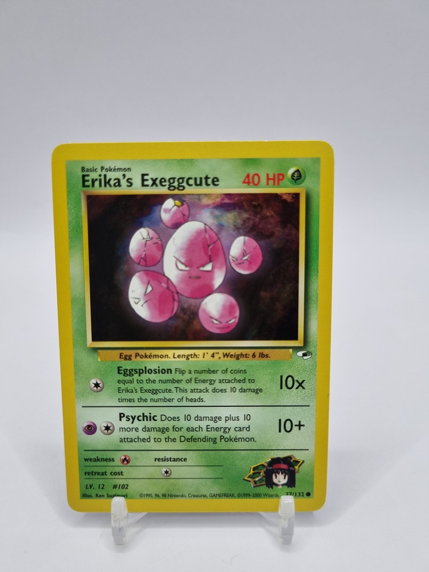 Erika's Exeggcute Gym Heroes 77/132