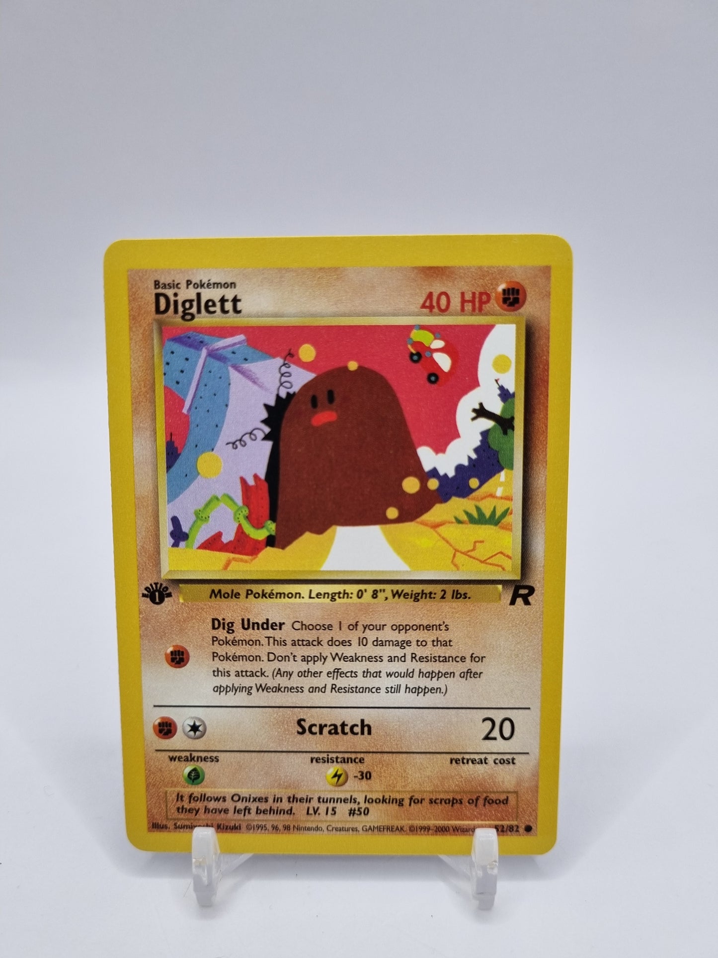 Diglett 1st Edition Rocket Set 52/82