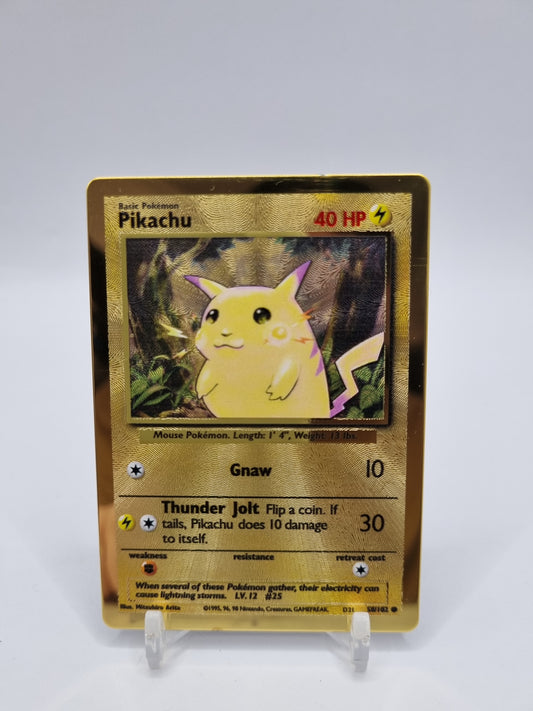 Pikachu Metal UPC Promo 58/102