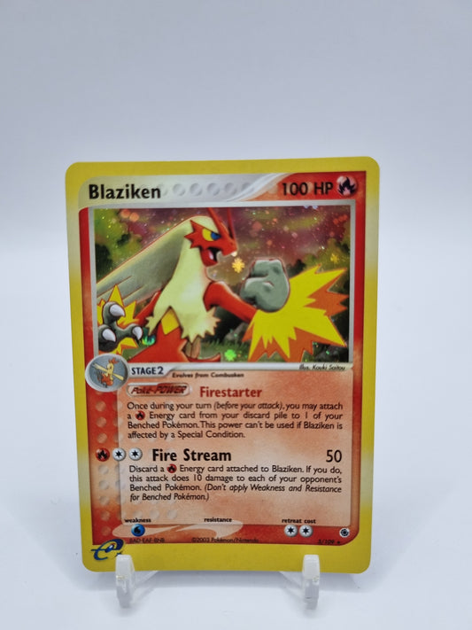 Blaziken Holo E Reader Ruby Sapphire 3/109