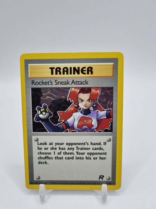 Rocket's Sneak Attack Rare Rocket Set 72/82