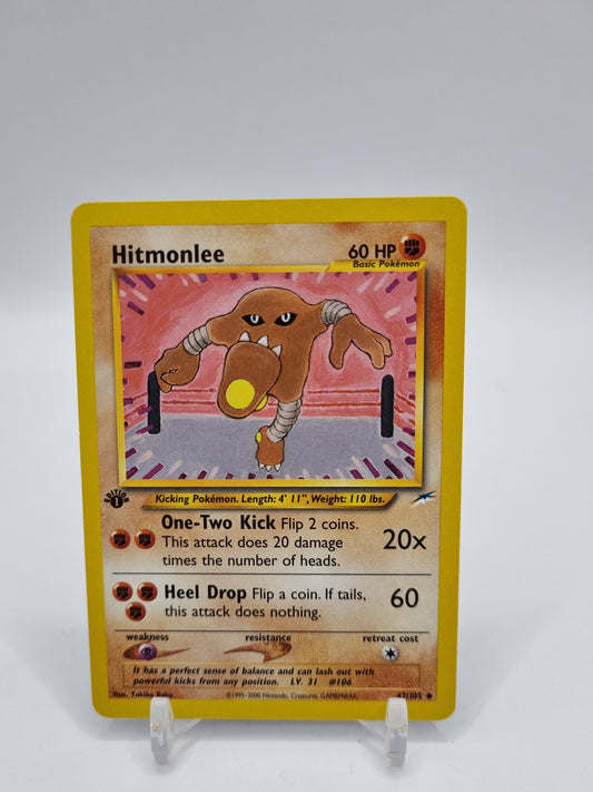 Hitmonlee 1st Edition Neo Destiny 42/105