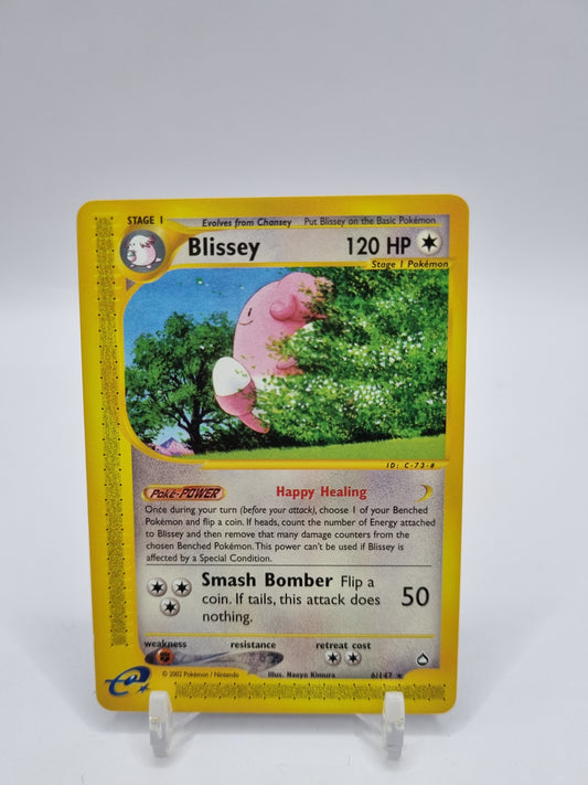 Blissey Rare E Reader Aquapolis 6/147