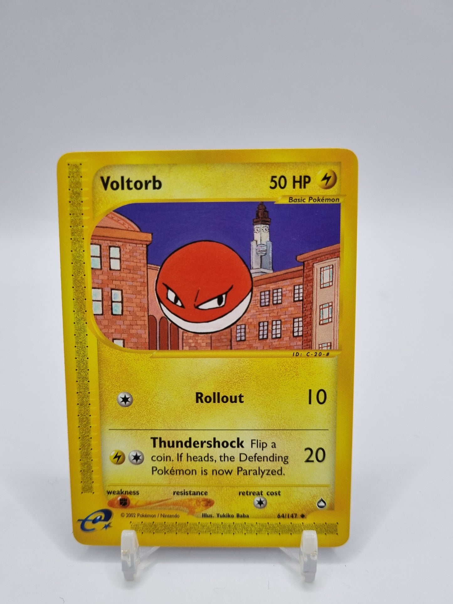 Voltorb E Reader Aquapolis 64/147