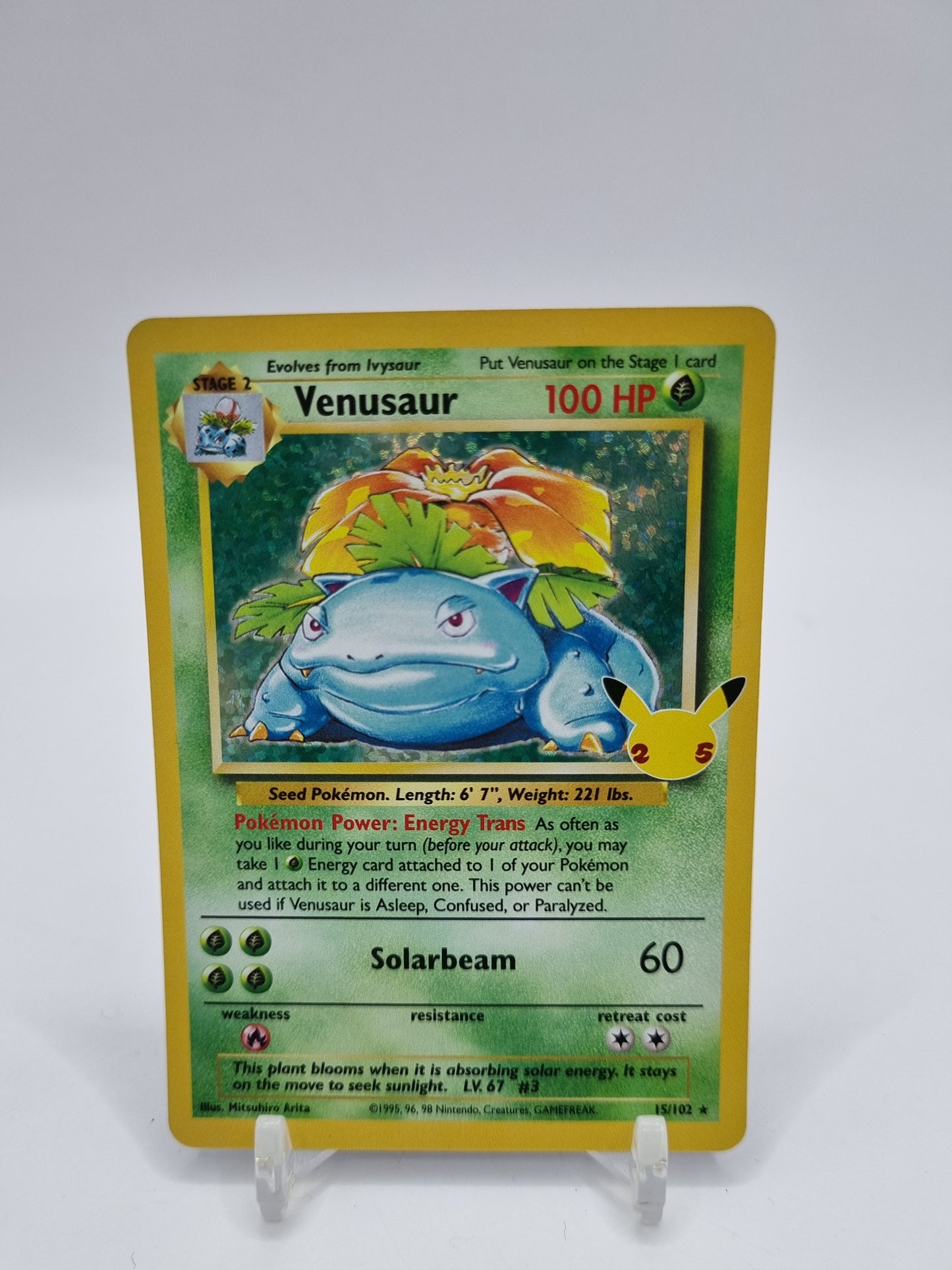 Venusaur Holo Celebrations Classic Collection 15/102