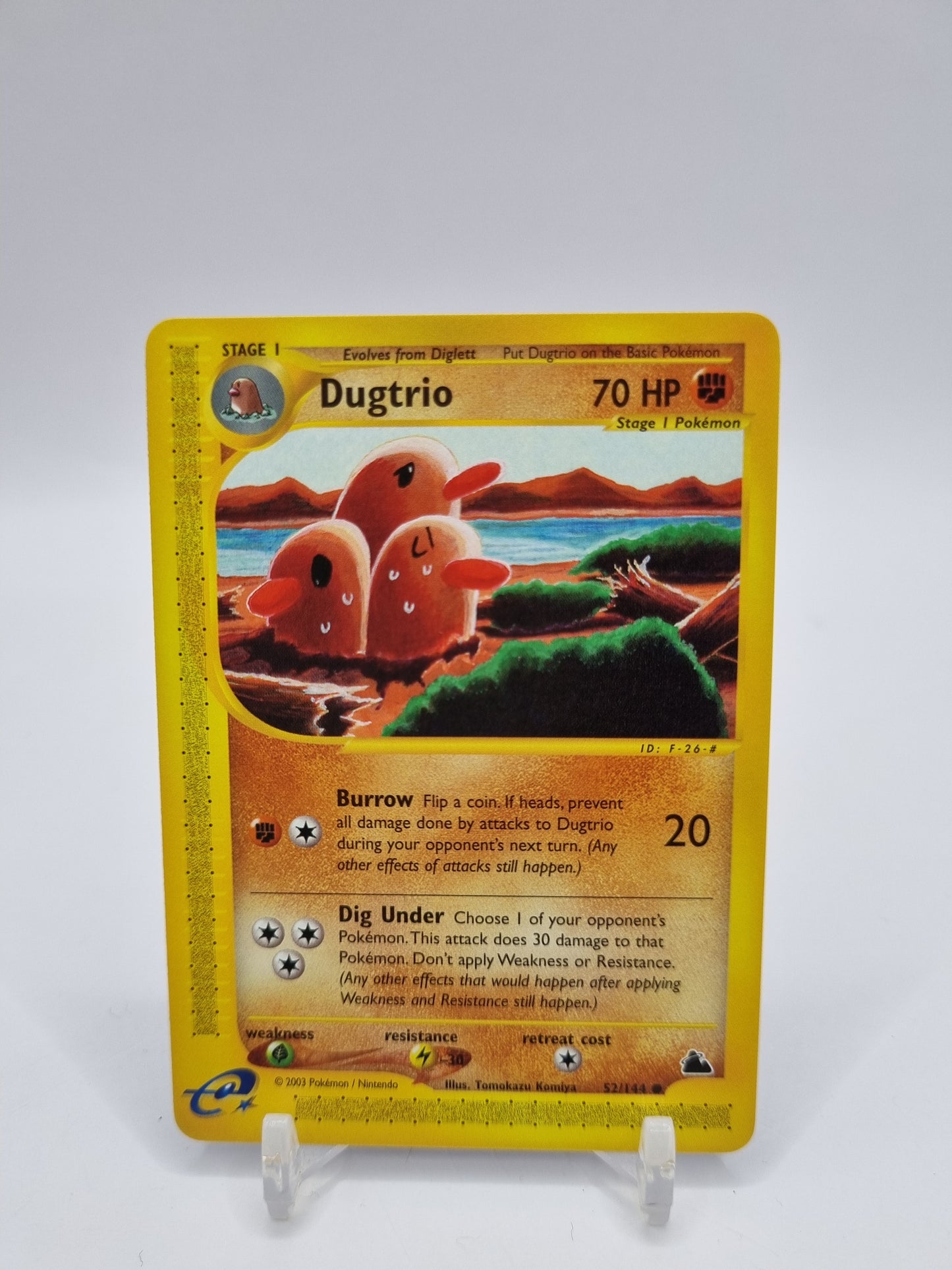 Dugtrio E Reader Skyridge 52/144