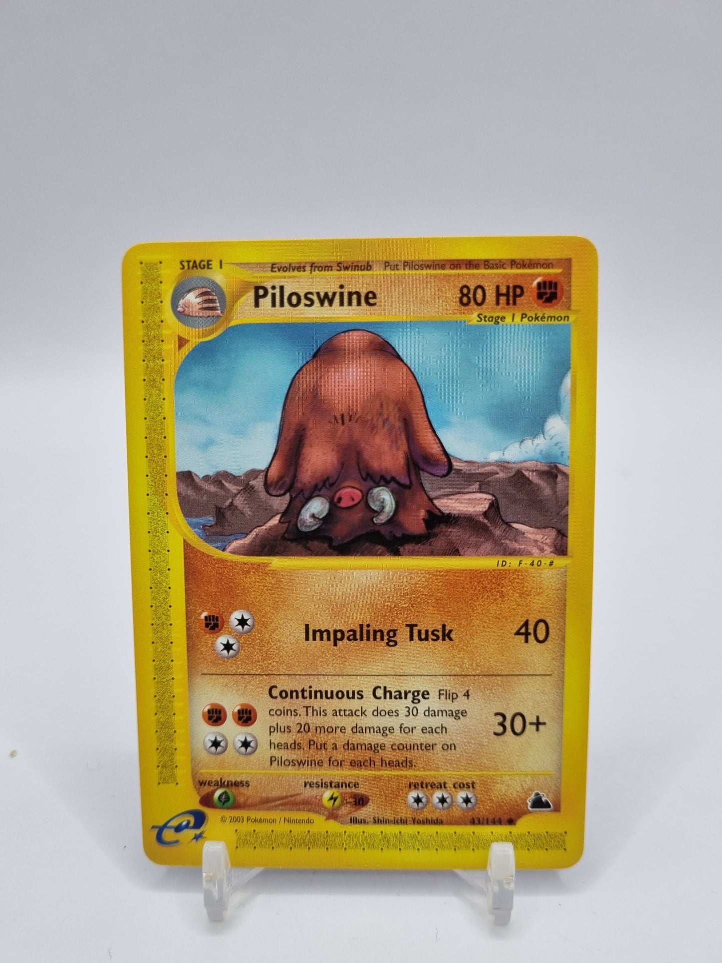 Piloswine E Reader Skyridge 43/144