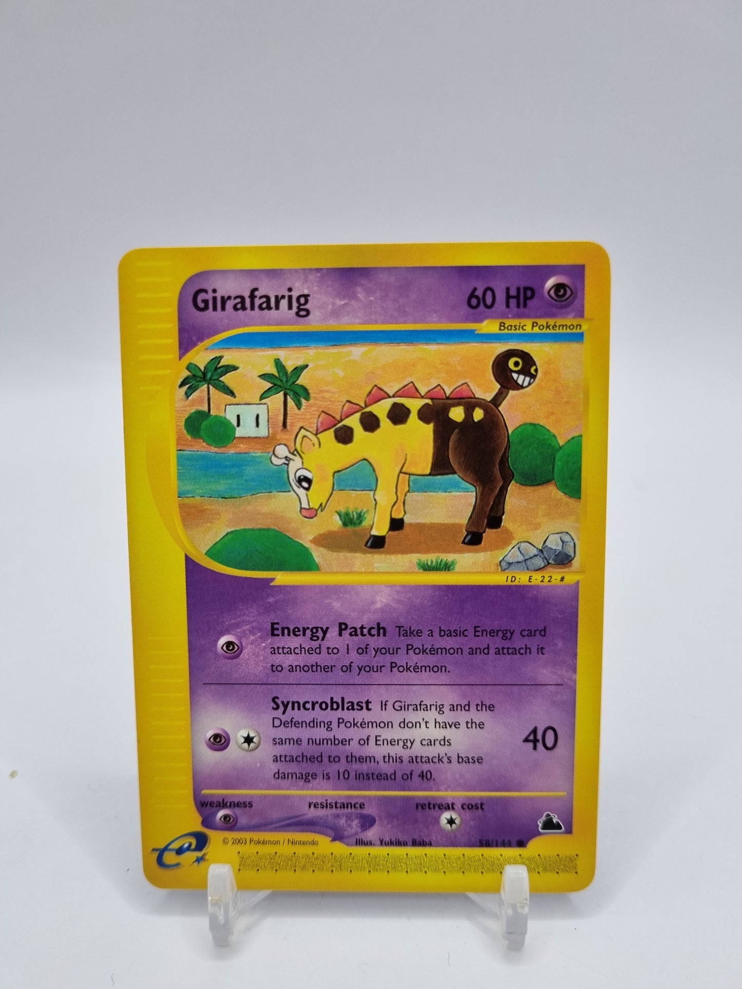 Girafarig E Reader Skyridge 58/144