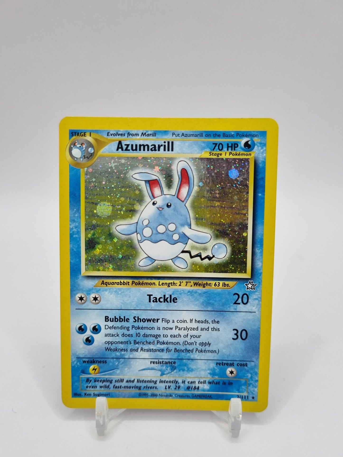 Azumarill Holo Neo Genesis 2/111