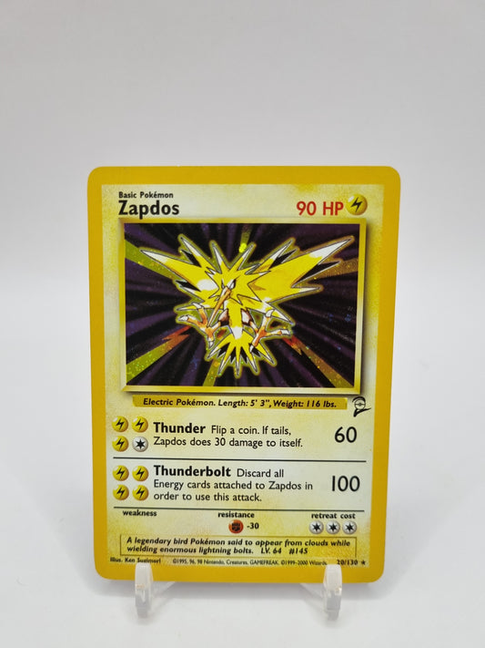 Zapdos Holo Base Set 2 20/130