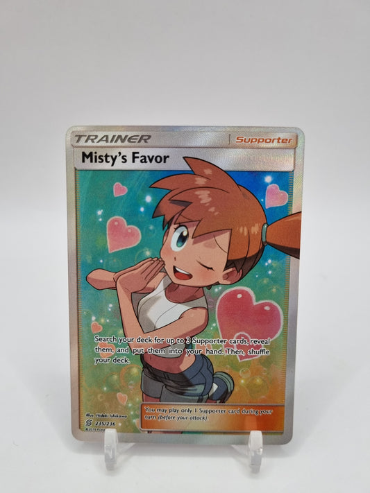 Misty's Favor Full Art Unified Minds 235/236