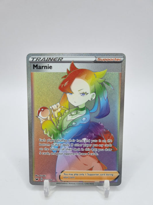 Marnie Rainbow Secret Rare Sword & Shield Base Set  208/202