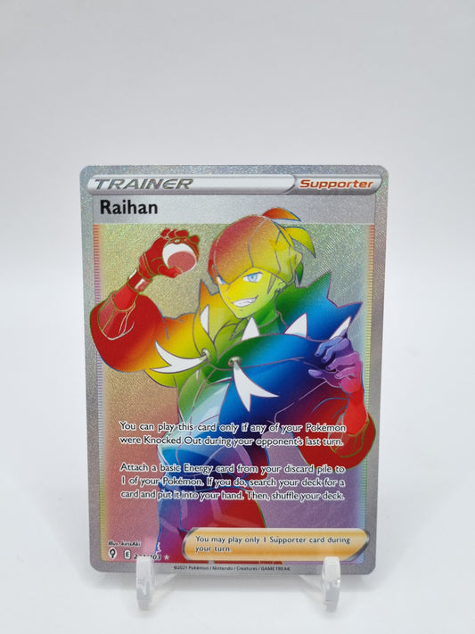 Raihan Rainbow Secret Rare Evolving Skies 224/203