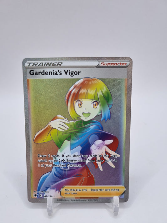 Gardenia's Vigor Rainbow Secret Rare Astral Radiance 202/189