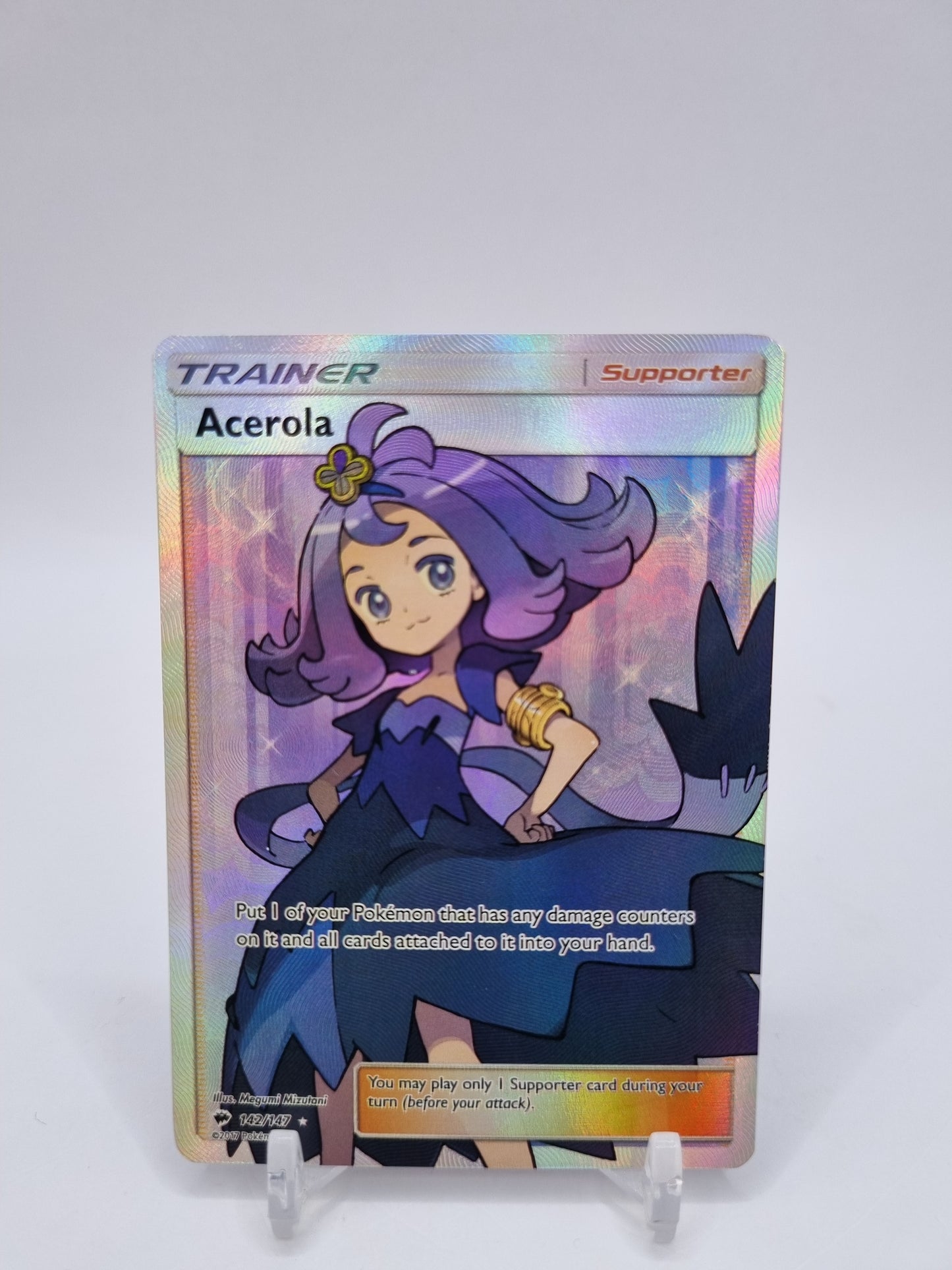 Acerola Full Art Burning Shadows 142/147