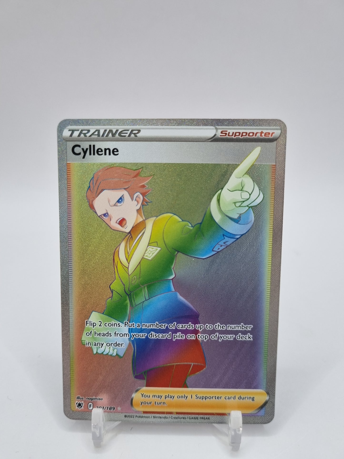 Cyllene Rainbow Secret Rare Astral Radiance 201/189