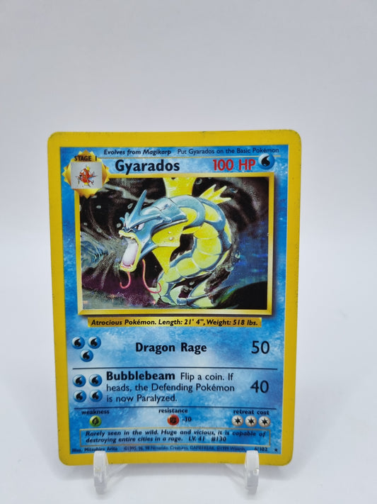 Gyarados Holo Base Set 6/102