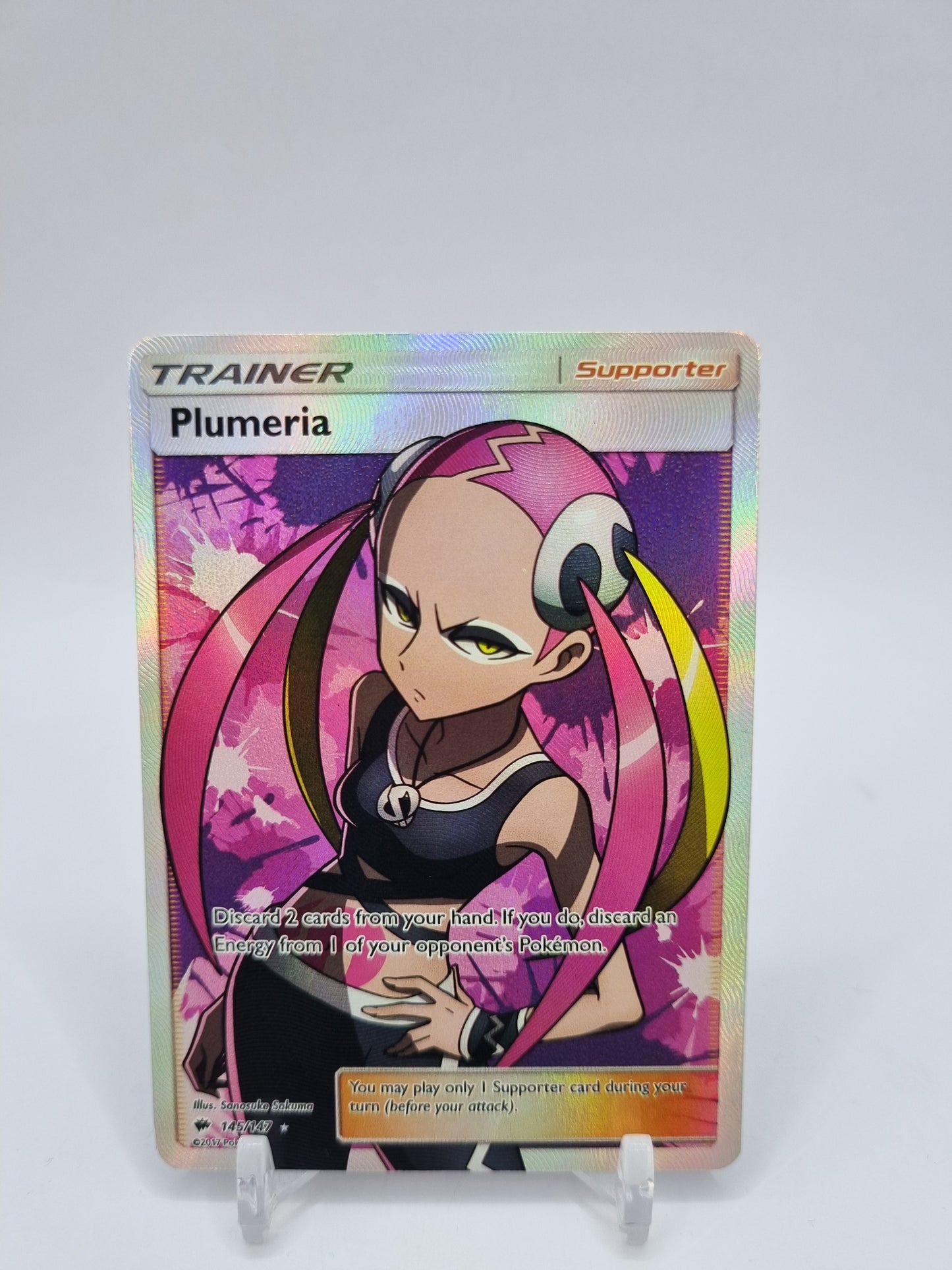 Plumeria Full Art Burning Shadows 145/147