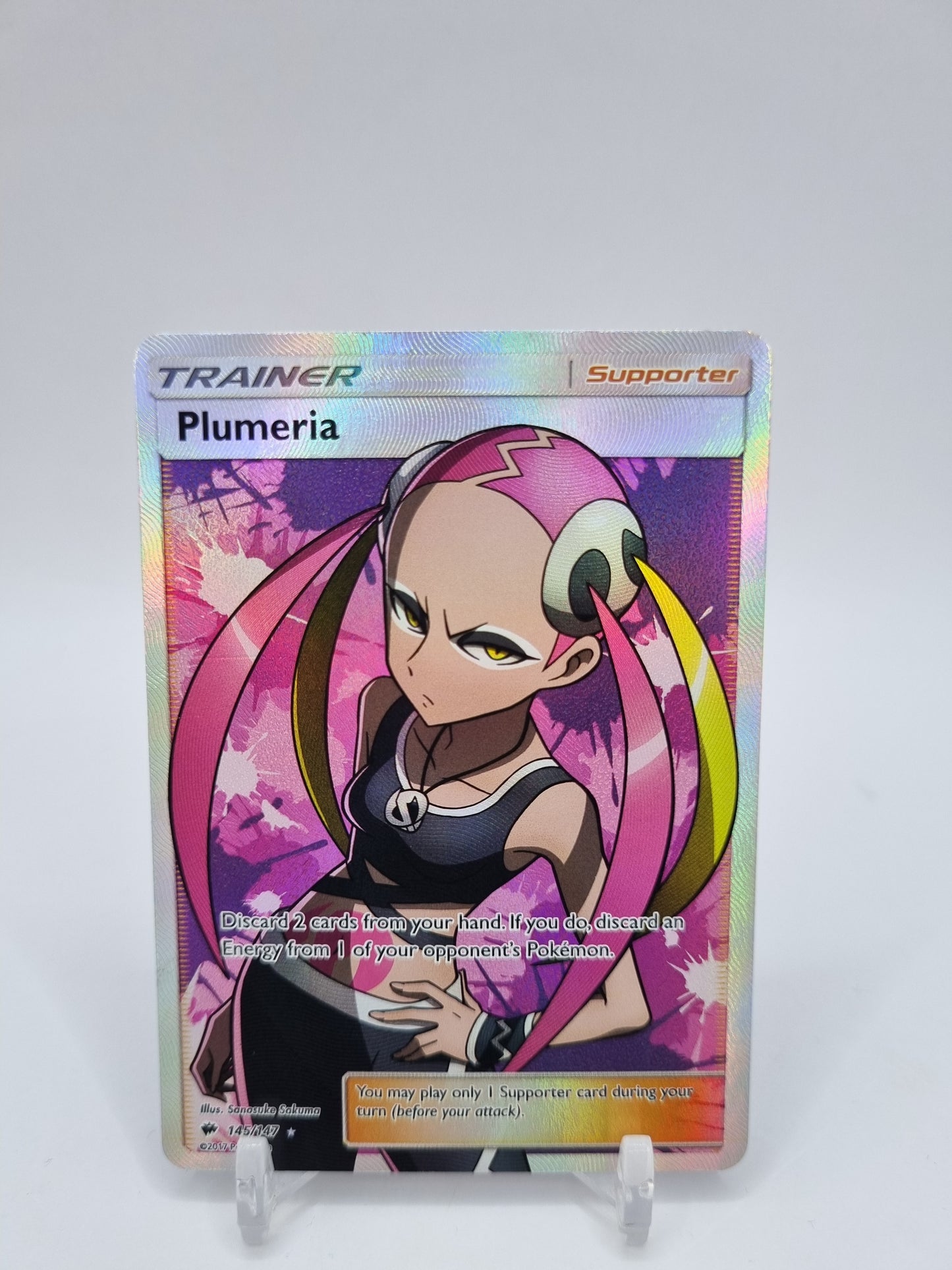 Plumeria Full Art Burning Shadows 145/147