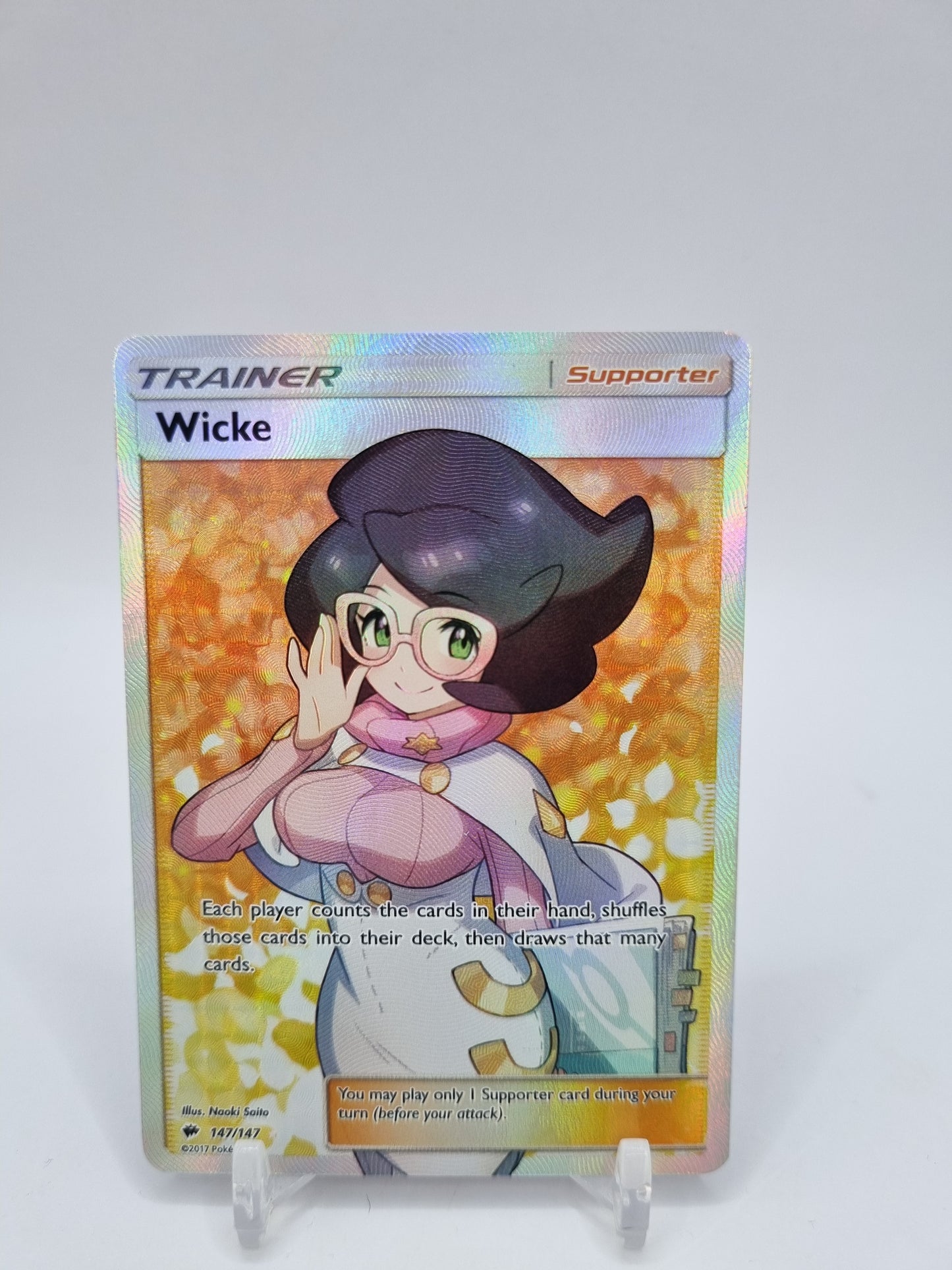 Wicke Full Art Burning Shadows 147/147