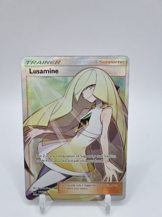 Lusamine Full Art Crimson Invasion 110/111