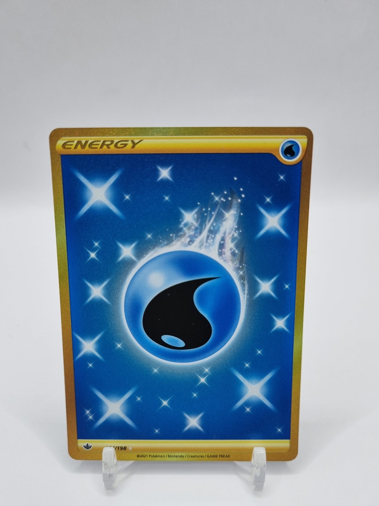 Water Energy Gold Secret Rare Chilling Reign 231/198