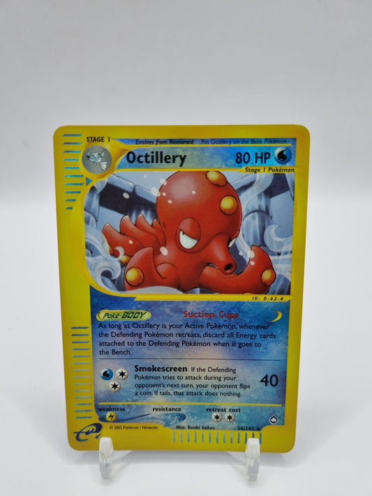 Octillery Reverse Holo Rare E Reader Aquapolis 26/147