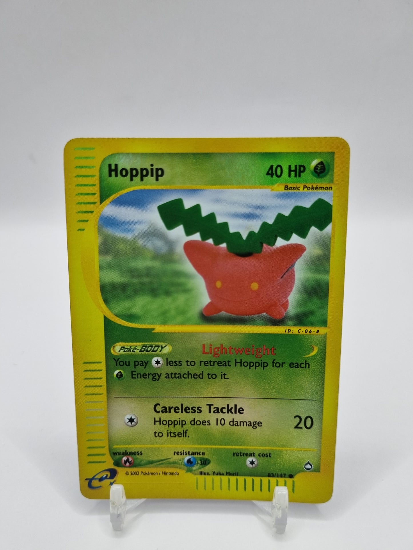 Hoppip Aquapolis Reverse Holo E Reader 83/147