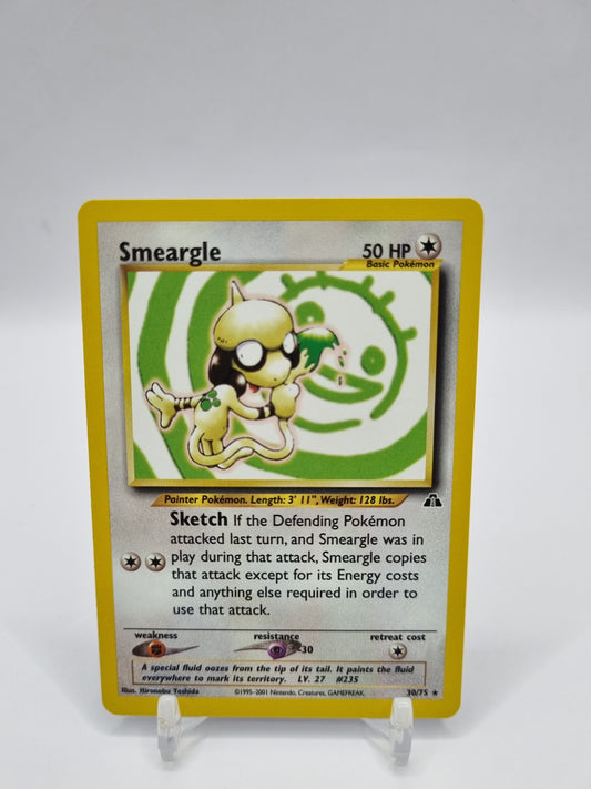 Smeargle Rare Non Holo Neo Discovery 30/75